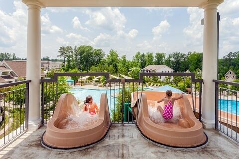 Pool with Kids on Slides.jpg