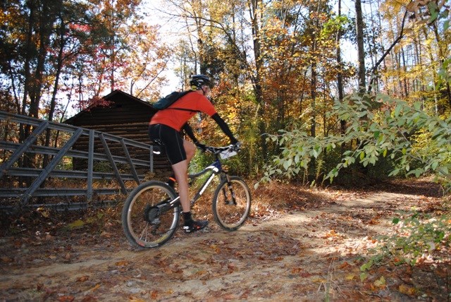 Off-road biking