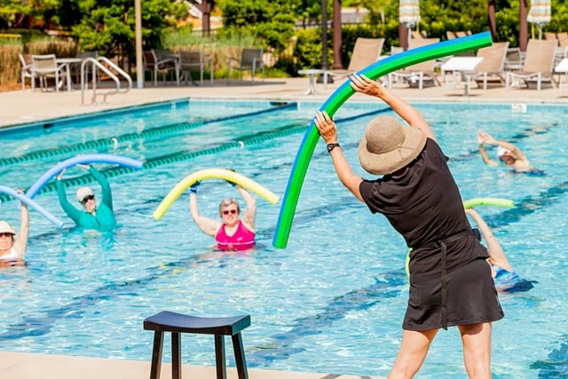 water aerobics