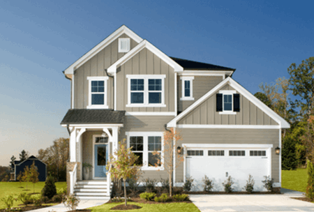 model home exterior