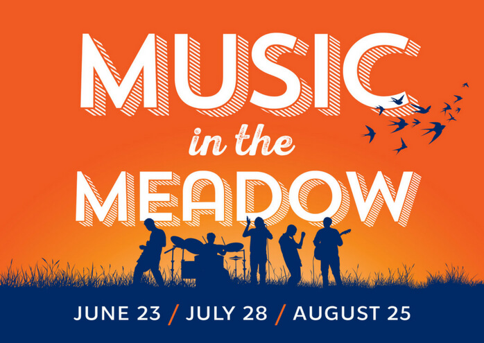 Music In The Meadow sign