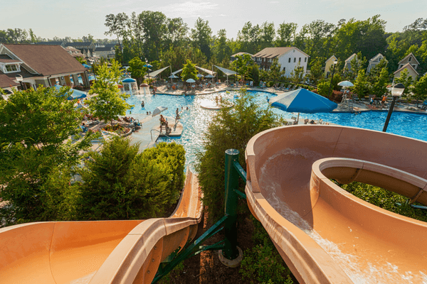 Briar Chapel pool and slides