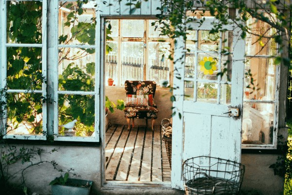 Outdoor porch