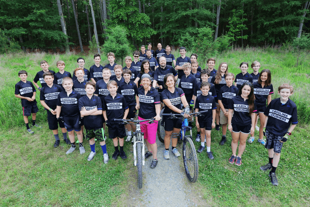 NICA Girls Riding Together team photo