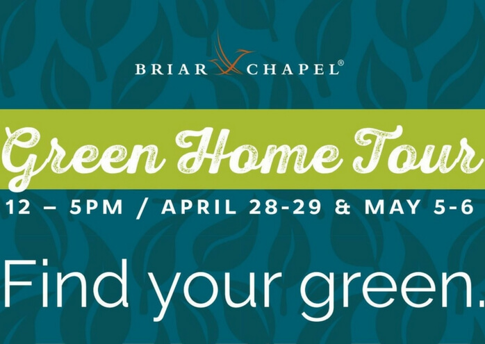 Green Home Tour sign