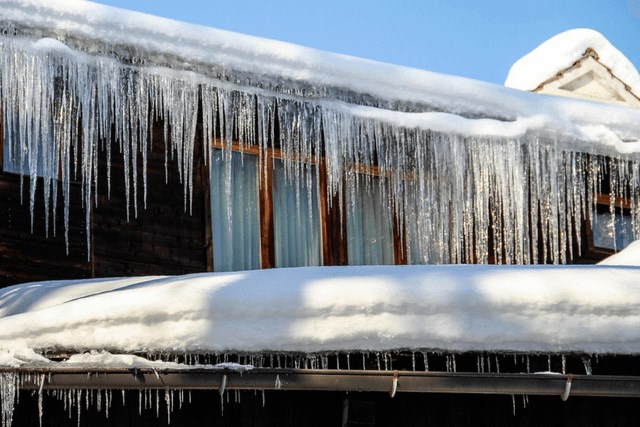 Winter ice storm