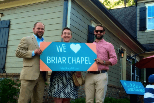 We love Briar Chapel sign