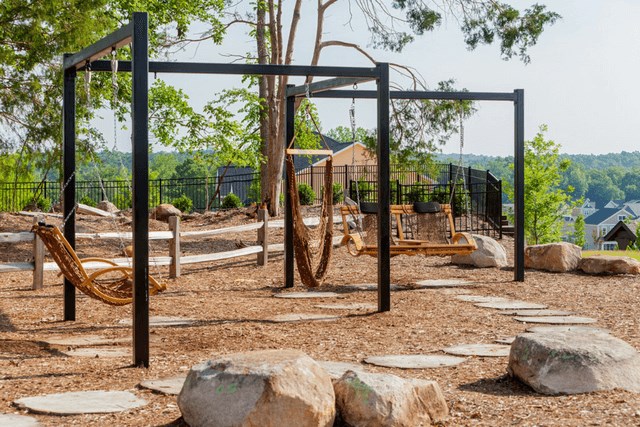 Hammocks in Briar Chapel park