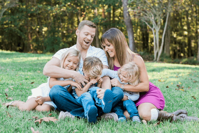 Messier family in park