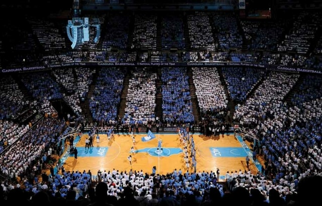 UNC basketball game