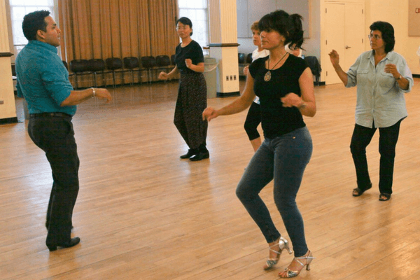 Class at Carrboro Rec center