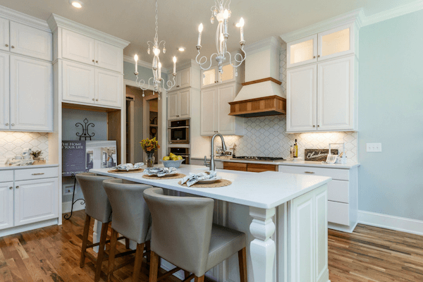 model home kitchen