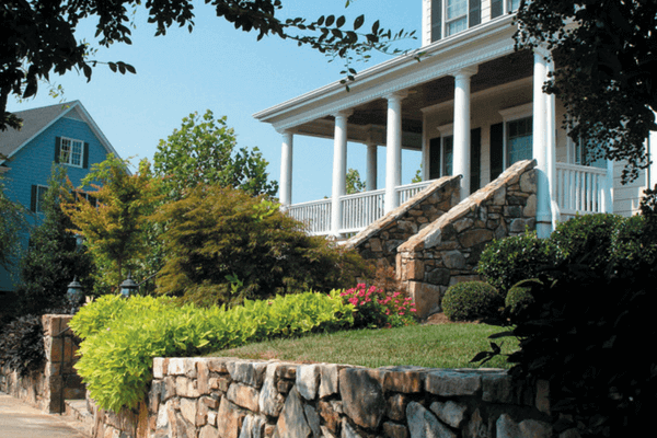 Home with front porch