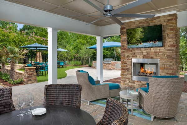 Outdoor living space