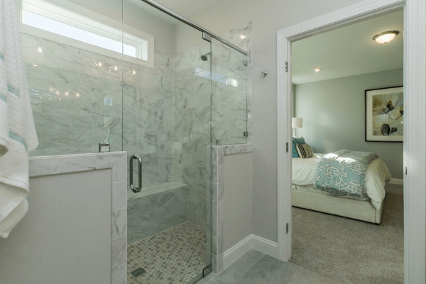 Primary bath suite