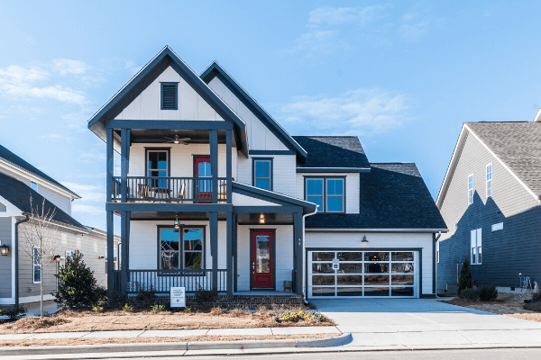 Model home in Briar Chapel