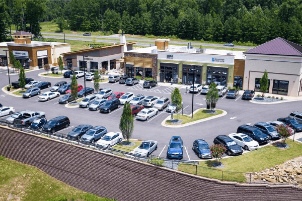 The Veranda shopping area