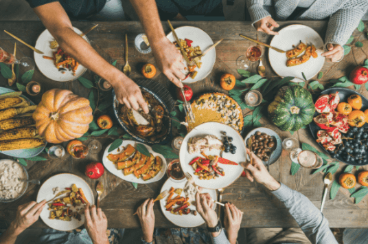 Thanksgiving cooking