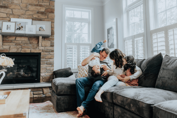 family time in new living space