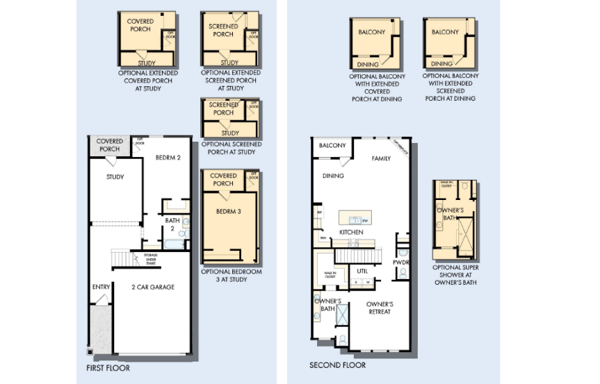 The Roslynn Floorplan by David Weekley Homes