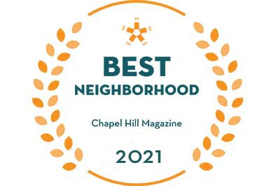 Best Neighborhood Chapel Hill Magazine 2021