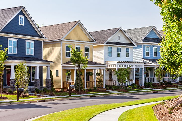 Homes in Briar Chapel.