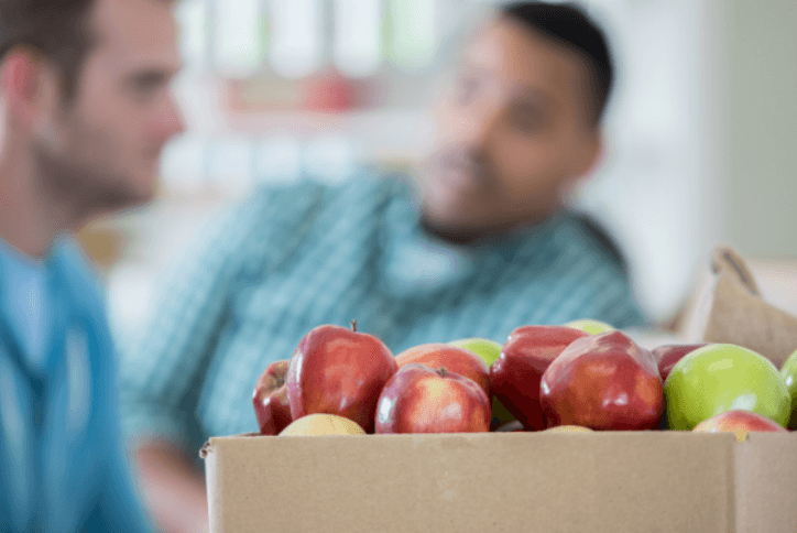 box of fresh produce