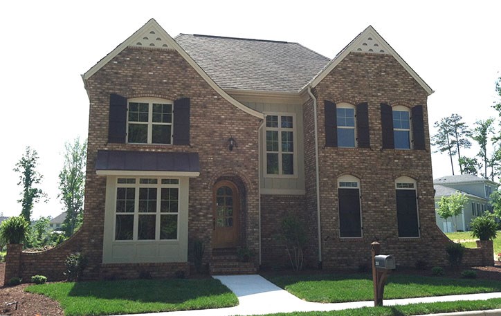 Model home in Briar Chapel